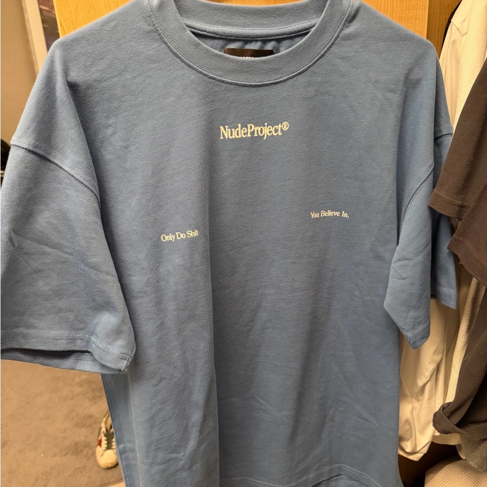Nude Project Graphic Men’s T-Shirt with Watch Print